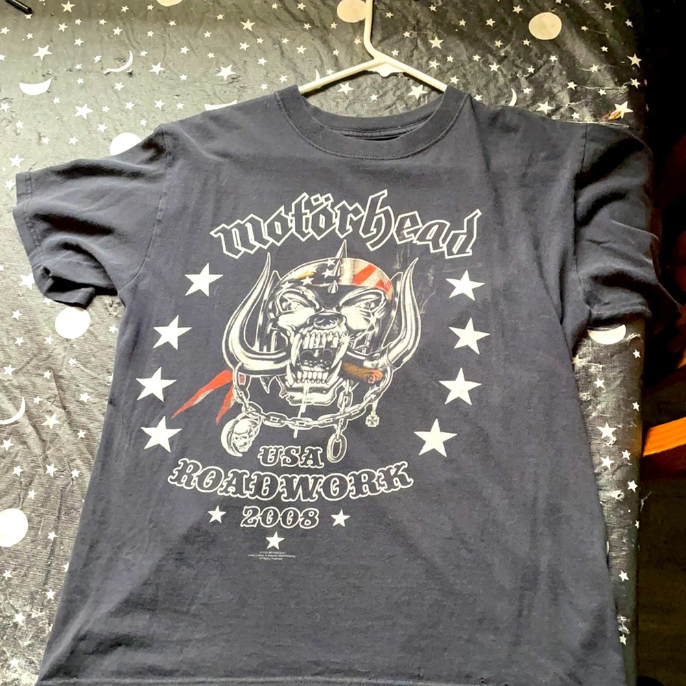 Mötörhead 2008 USA Roadwork tour tee